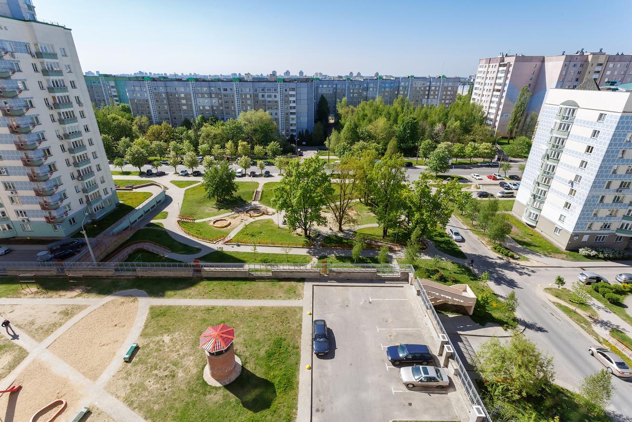 Minsk Apartment Bagian luar foto