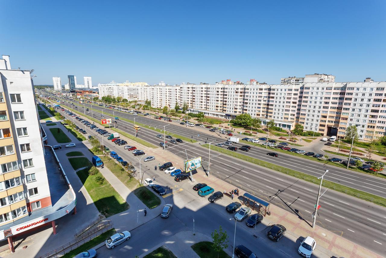 Minsk Apartment Bagian luar foto
